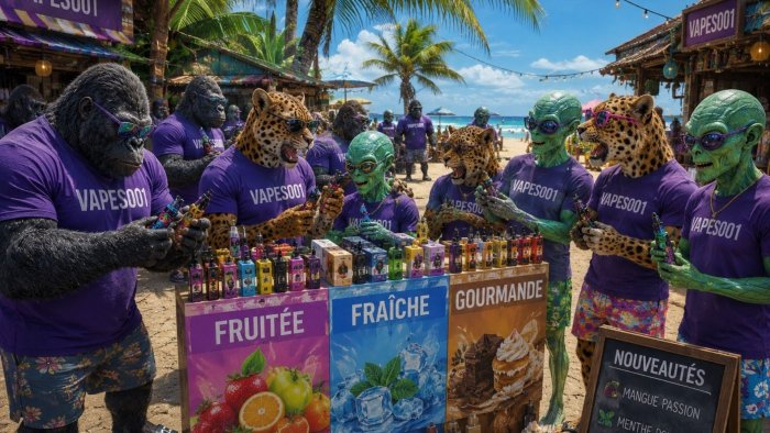 Fruitée, fraîche ou gourmande : quelle puff est faite pour toi ?