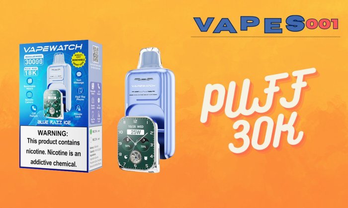 Gros Plan sur la Puff 30K : Ce Qu’il Faut Savoir Avant de Passer à une Vape Plus Puissante