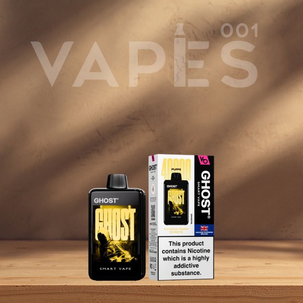 Ghost Smart Vape 40K - Puff Jetable / Vape Disposable 2% Nicotine