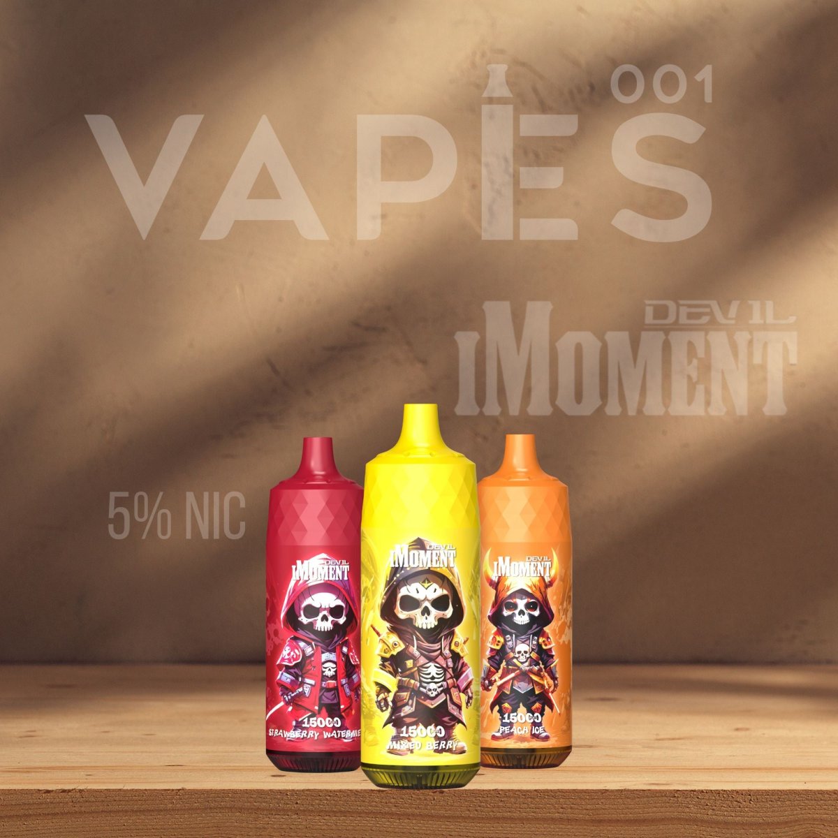 IMoment - Devil 15000 - Puff Jetable / Vape Disposable 5% Nicotine